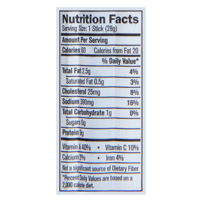 Vermont Smoke & Cure Uncured Pepperoni Turkey Stick 1.0 oz