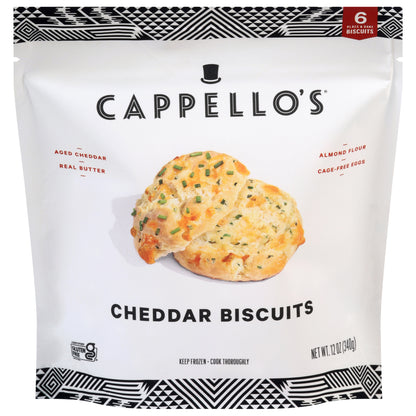 Cappello's Cheddar Biscuits 6 Each