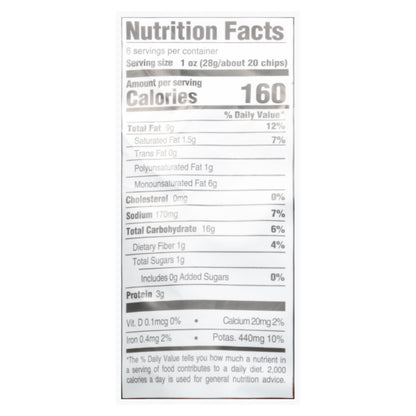 Boulder Thin & Crispy Cheddar Sour Cream Potato Chips 6 oz