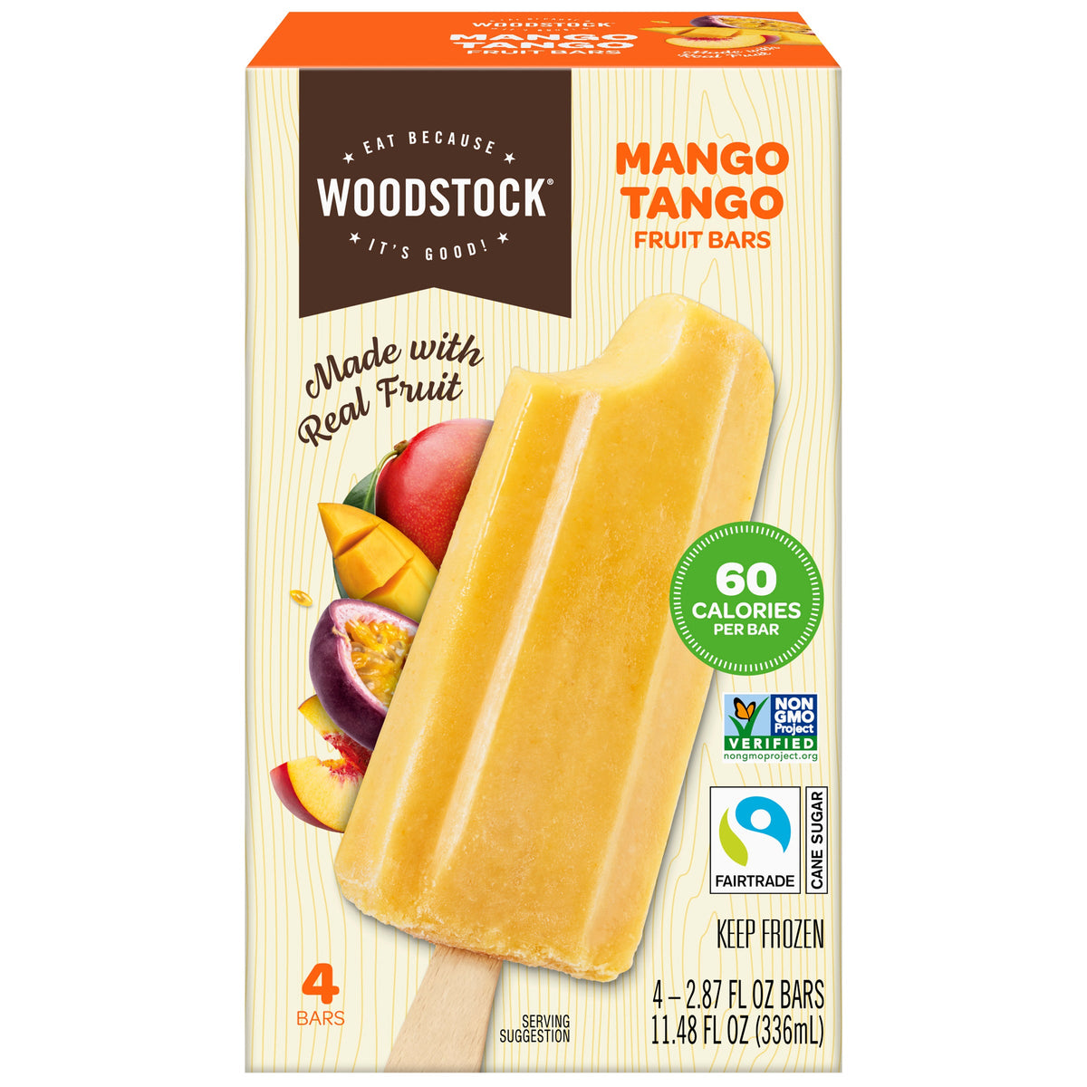 Woodstock Mango Tango Fruit Bars
