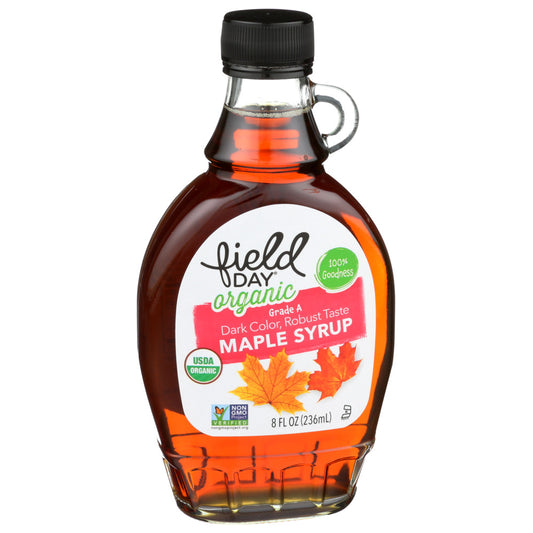 Field Day Organic Grade A Maple Syrup 8 fl oz