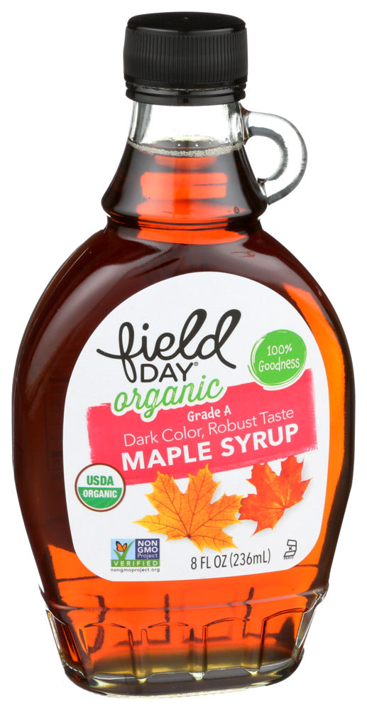 Field Day Organic Grade A Maple Syrup 8 fl oz