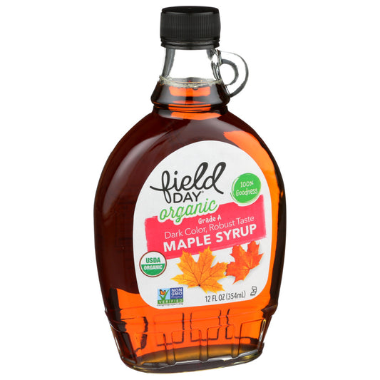 Field Day Grade A Maple Syrup Organic 12 oz