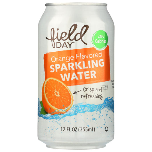 Field Day Sparkling Water Orange 6/12 fl oz