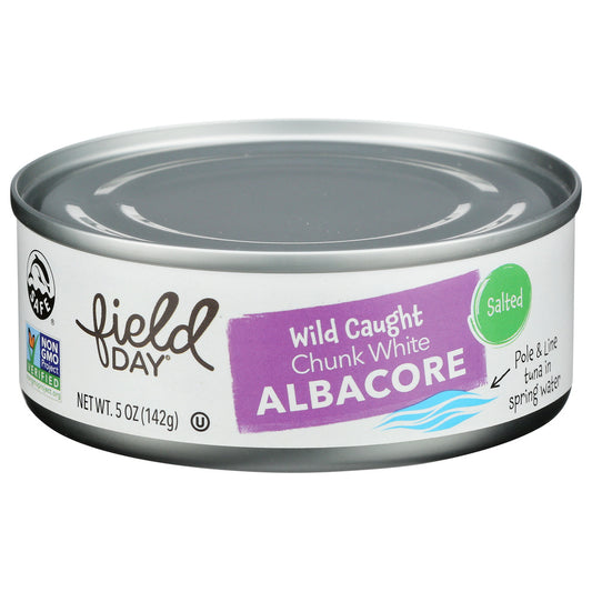 Field Day Wild Caught Albacore Salted Chunk White Tuna 5 oz