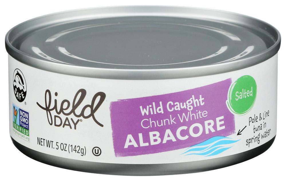 Field Day Wild Caught Albacore Salted Chunk White Tuna 5 oz