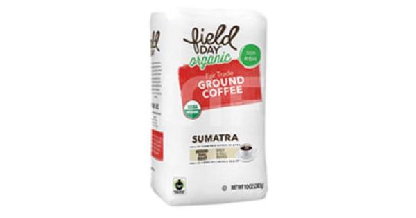 Field Day Ground Coffee Sumatra Organic 10 oz