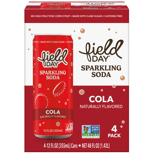 Field Day Sparkling Soda Cola Flavored