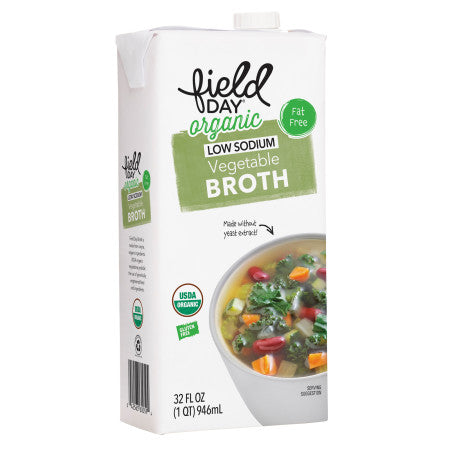 Field Day Organic Low Sodium Vegetable Broth