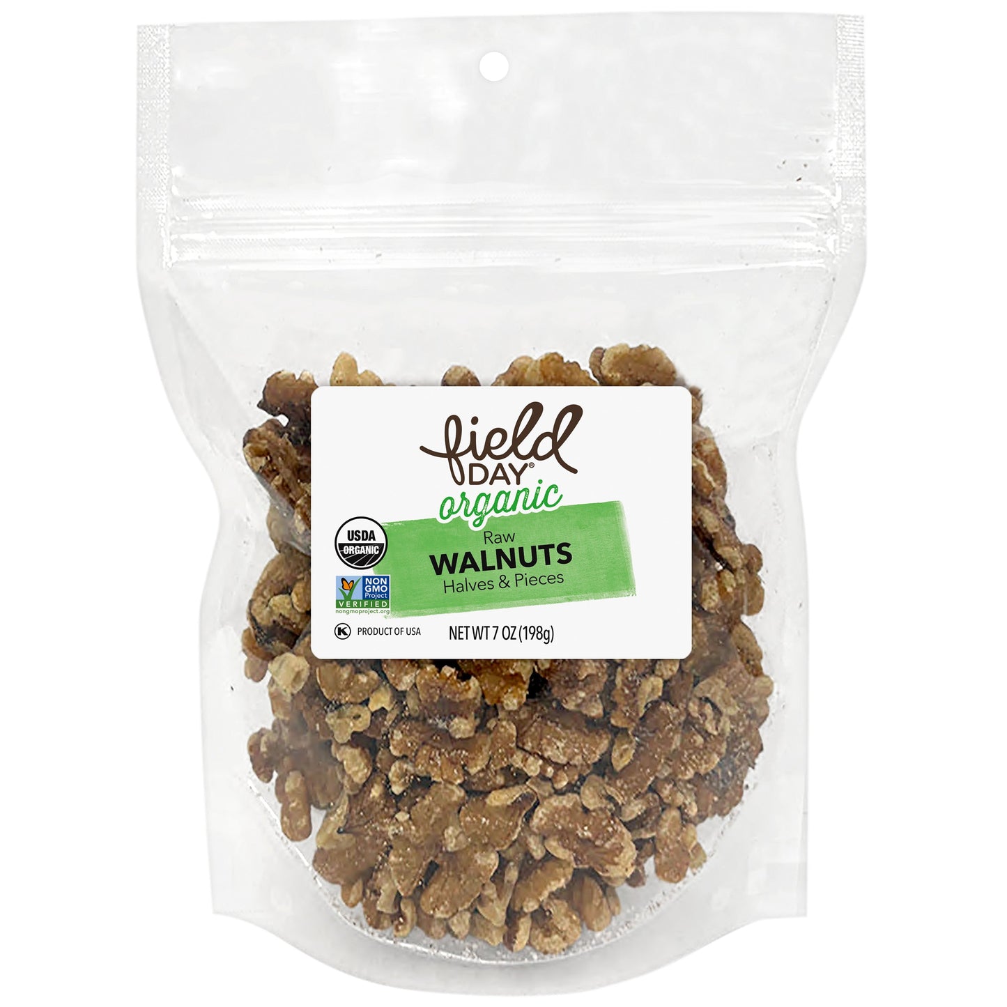 Field Day Raw Walnuts Halves & Pieces