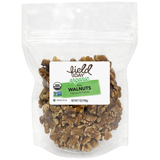 Field Day Raw Walnuts Halves & Pieces