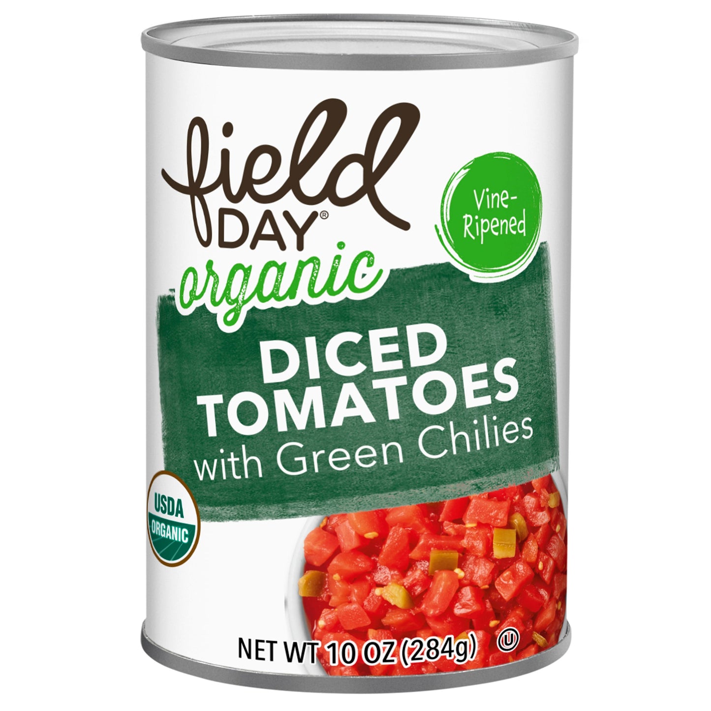 Field Day Diced Tomatoes with Green Chilies