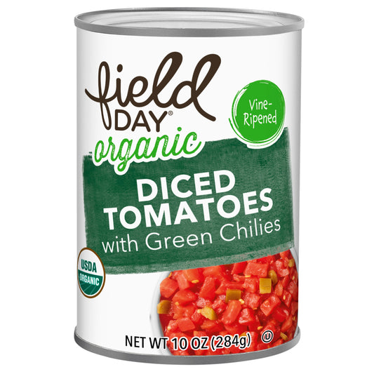 Field Day Diced Tomatoes with Green Chilies