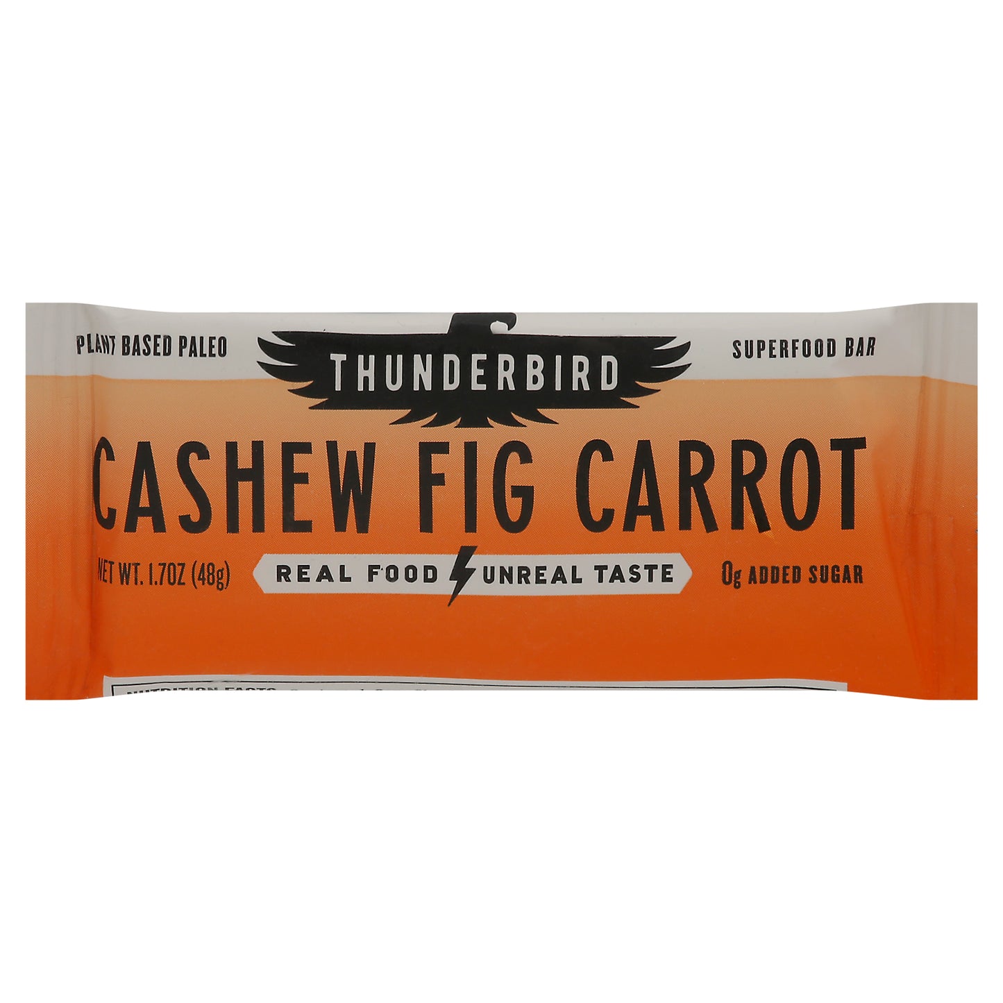 Thunderbird Cashew Fig Carrot Superfood Bar 1.7 oz