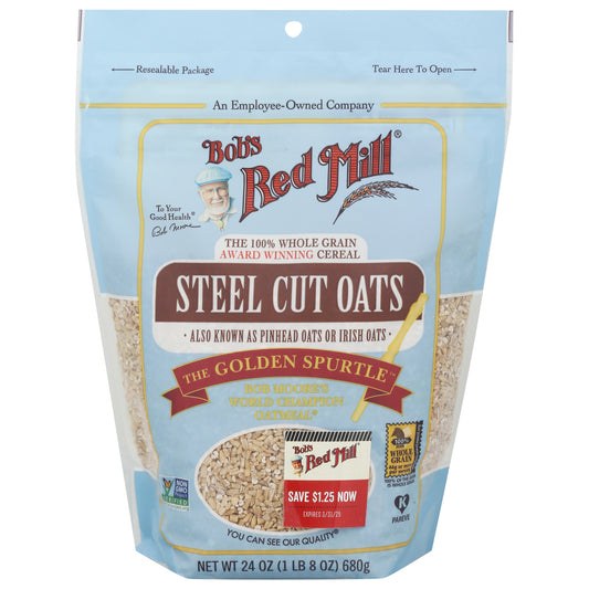 Bob's Red Mill Steel Cut Oats 24 oz