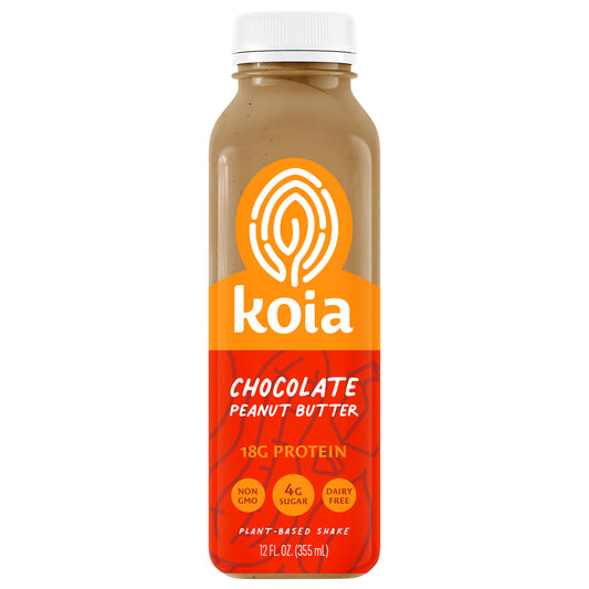 Koia Protein - Chocolate Peanut Butter - Ready To Drink Protein Shake - 12oz