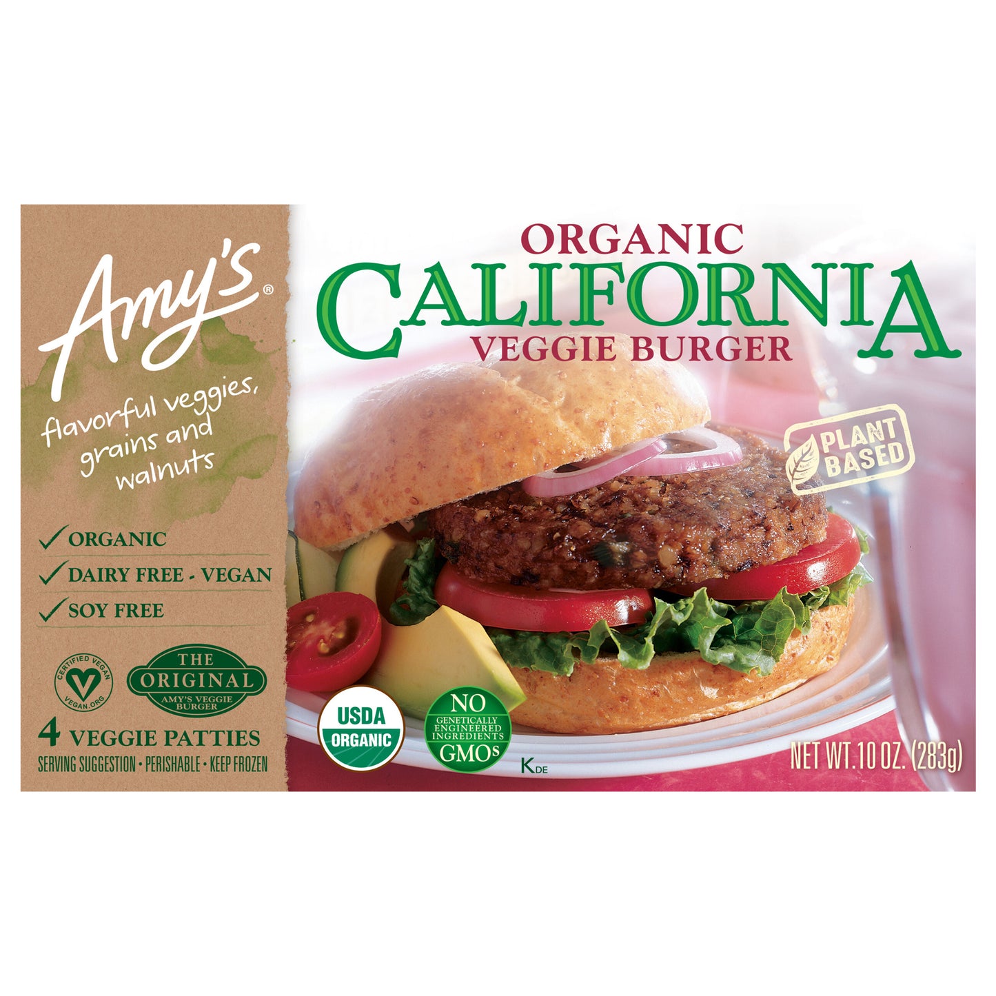 Amy's Organic California Veggie Garden Burgers