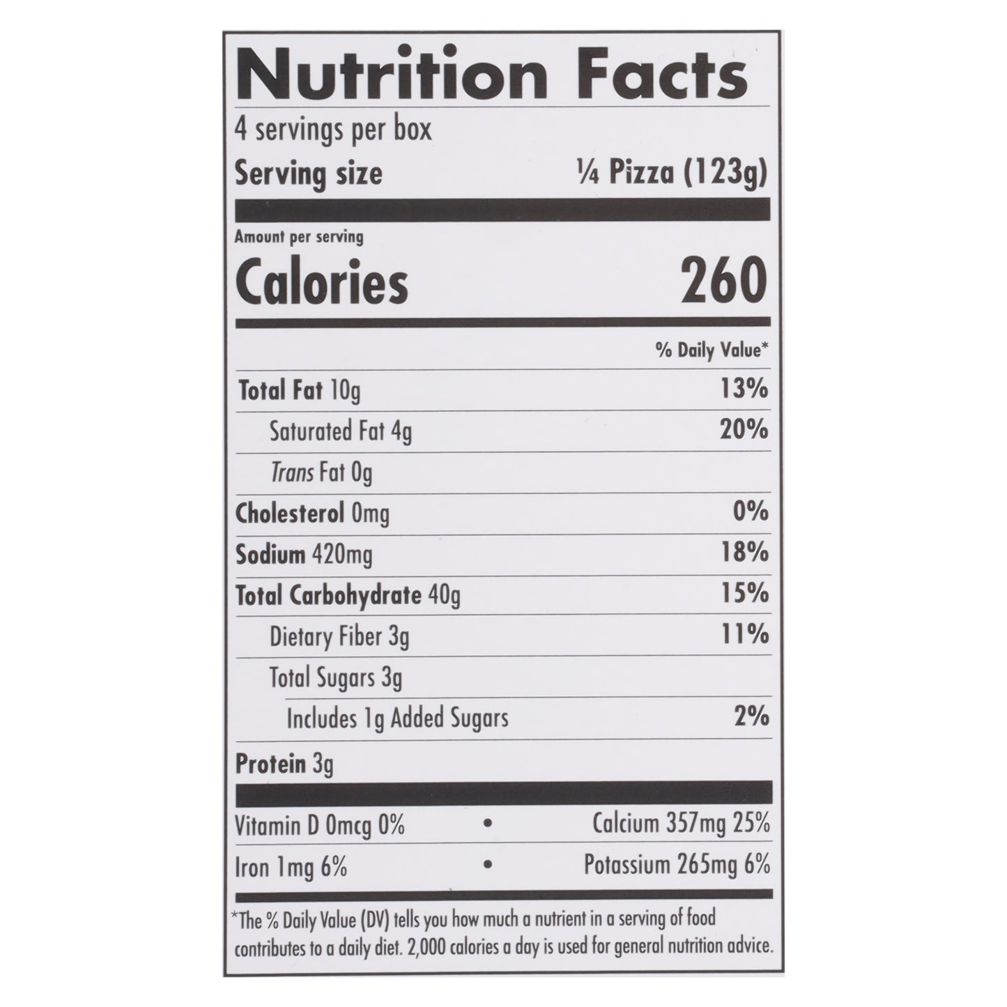 Daiya Gluten-Free Thin Crust Fire-Roasted Vegetable Pizza 17.4 oz