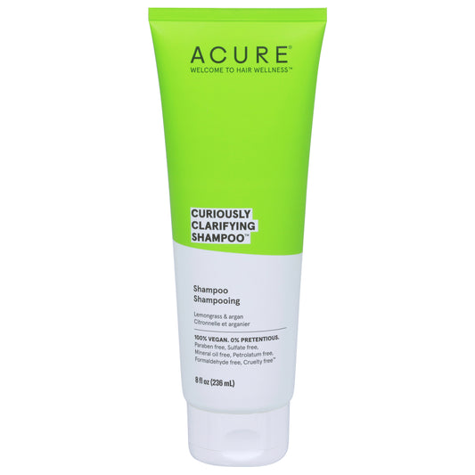Acure Curiously Clarifying Lemongrass & Argan Shampoo 8 fl oz