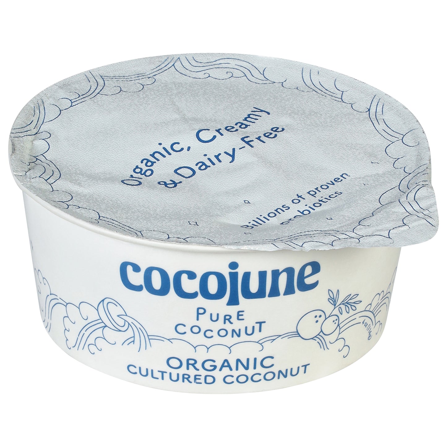 Cocojune Organic Pure Coconut Cultured Coconut 4 oz