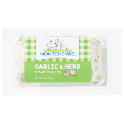 Montchevre Garlic & Herbs Goat Cheese 4 oz