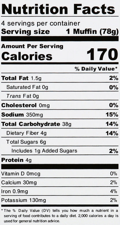 Katz English Muffins 11 oz