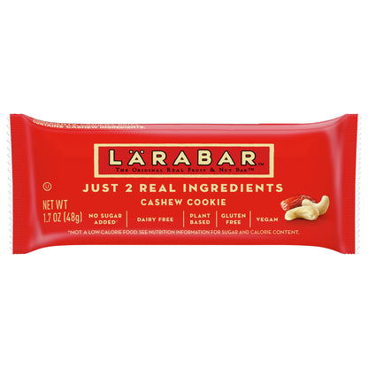 Larabar(r) Gluten Free Cashew Cookie Fruit & Nut Bars
