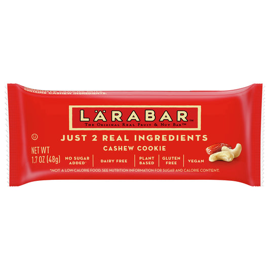 Larabar(r) Gluten Free Cashew Cookie Fruit & Nut Bars