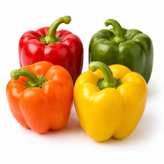 Organic Rainbow Bell Peppers