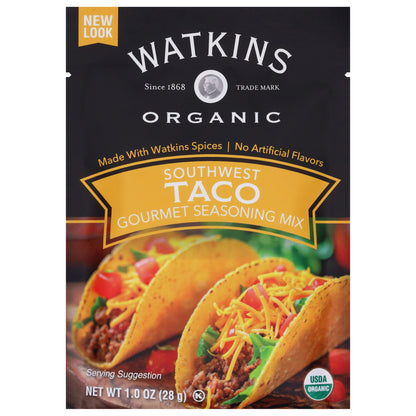 Watkins Organic Gourmet Southwest Taco Seasoning Mix 1.0 oz