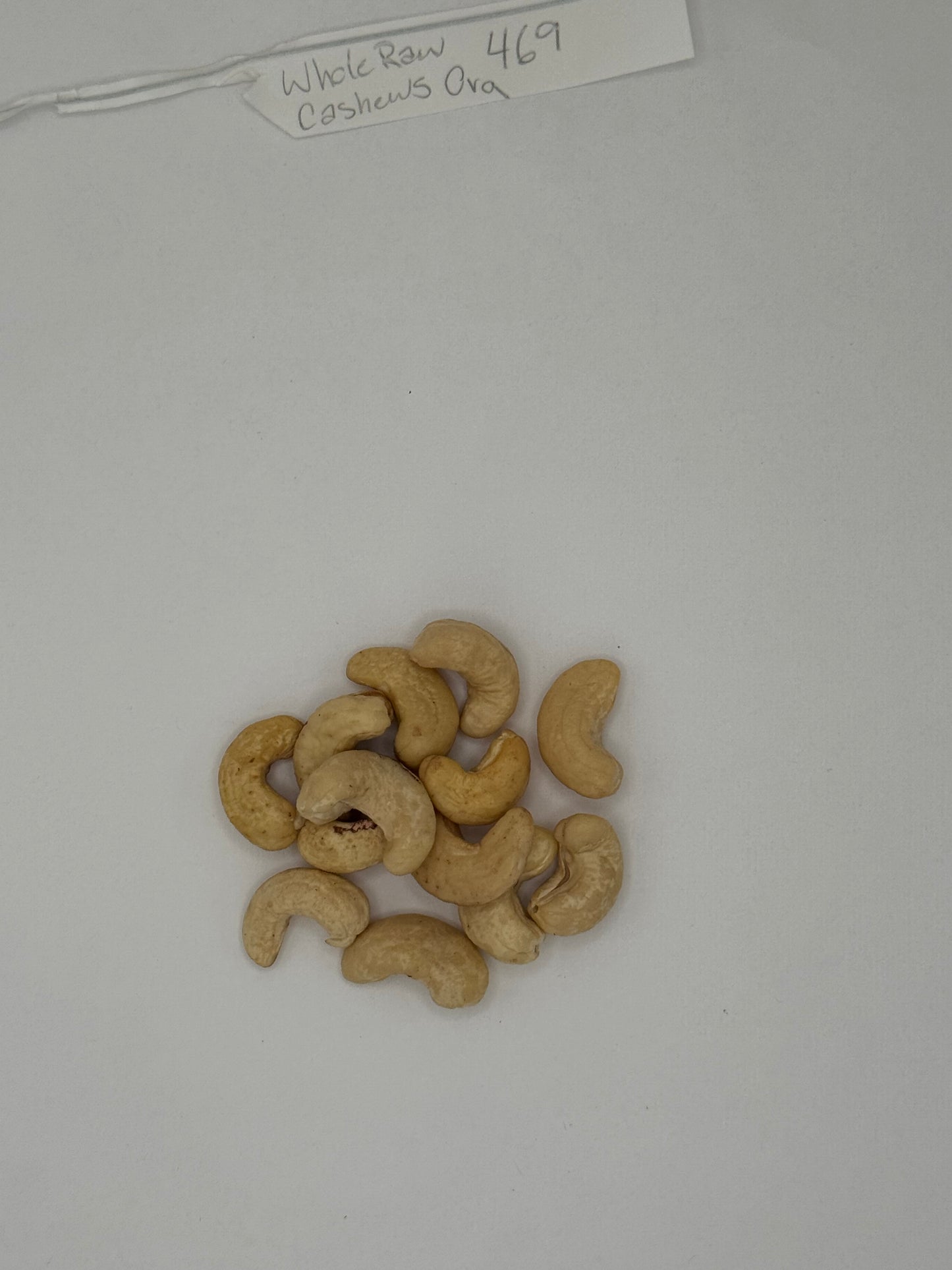 Organic Whole Cashews