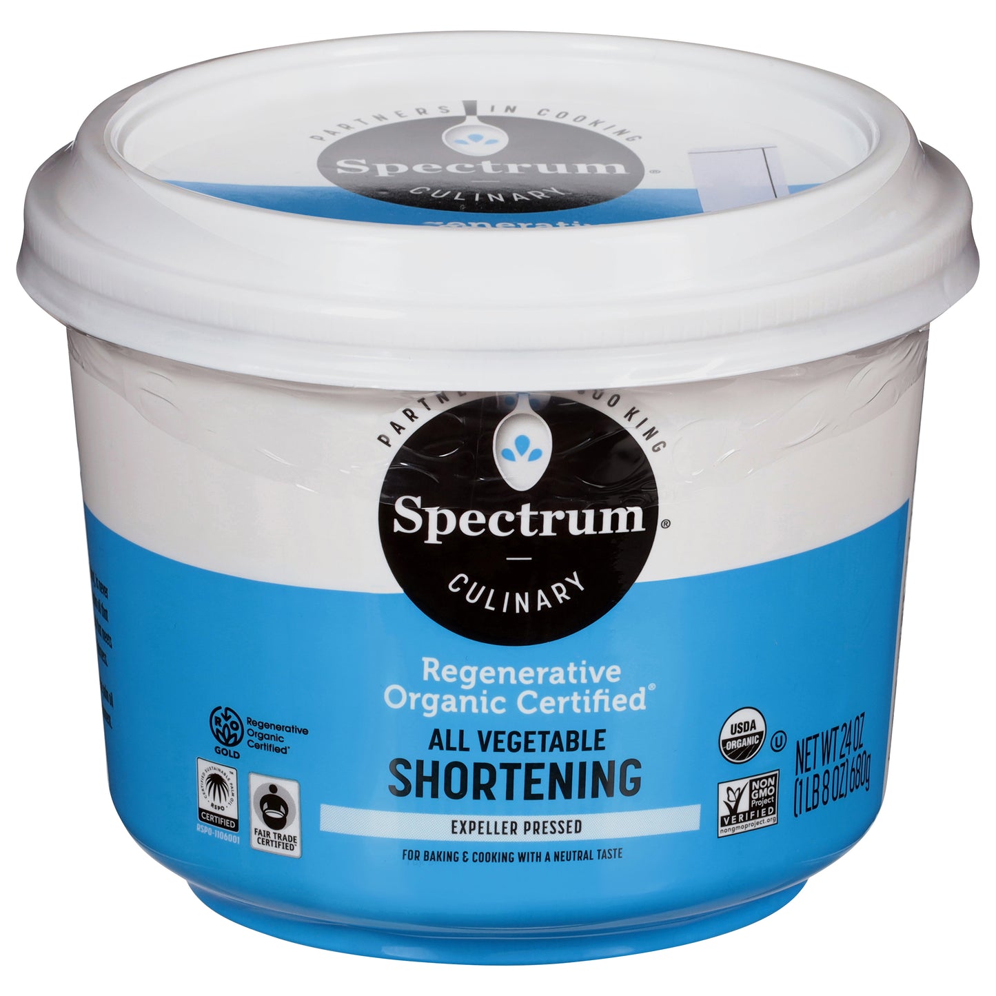 Spectrum Culinary All Vegetable Shortening 24 oz