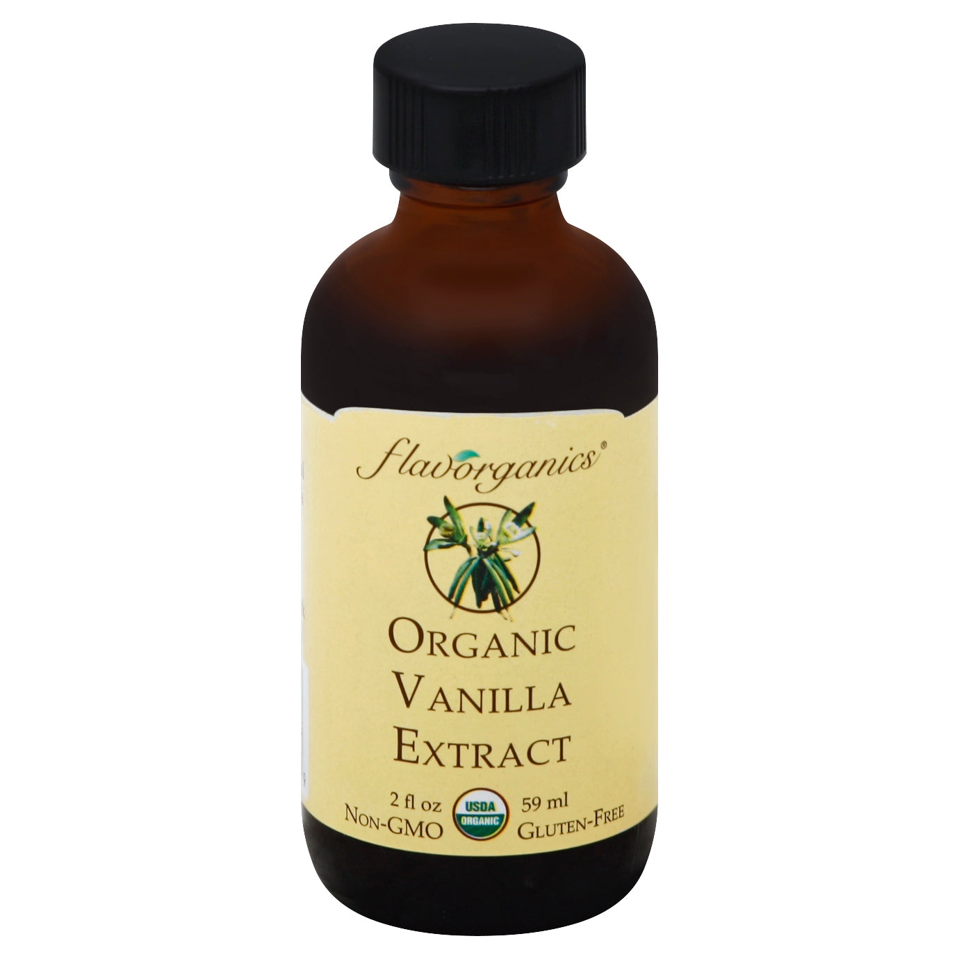 Flavorganics Vanilla Extract 2 oz
