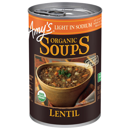 Light in Sodium Lentil Soup