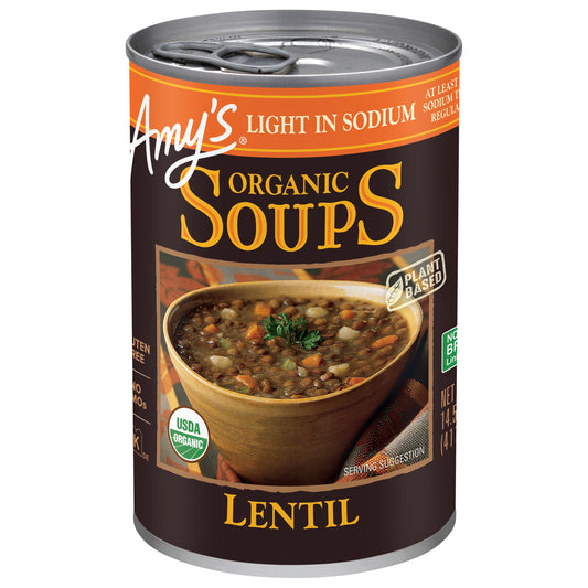 Light in Sodium Lentil Soup