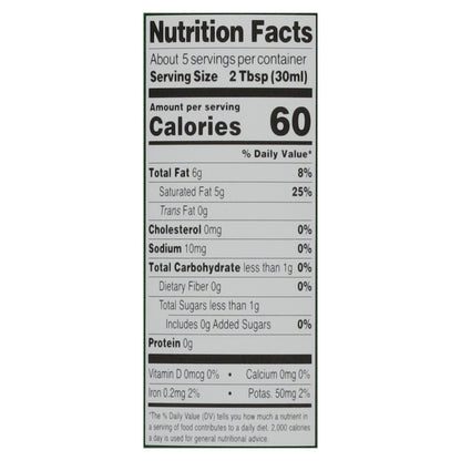 Native Forest Organic Premium Unsweetened Coconut Cream 5.4 fl oz