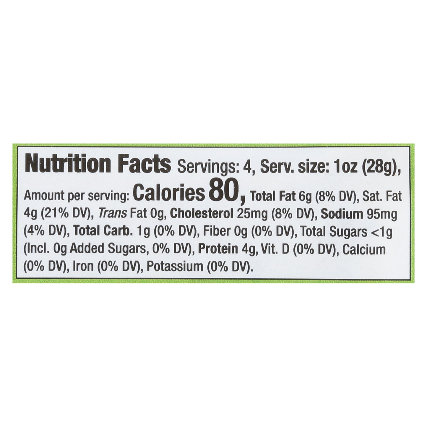 Montchevre Garlic & Herbs Goat Cheese 4 oz