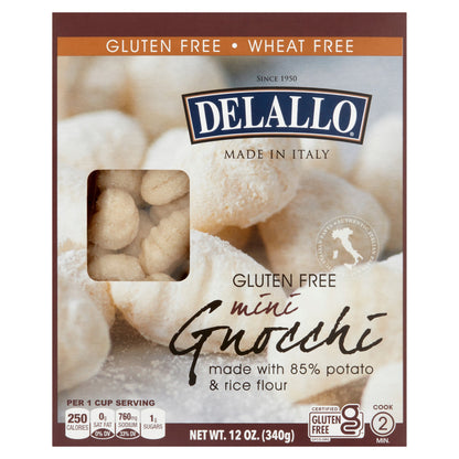 DeLallo Mini Gluten Free Gnocchi 12 oz