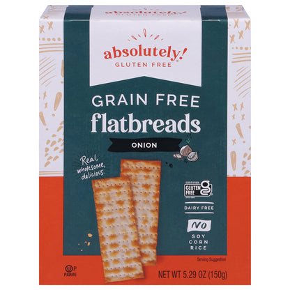 Absolutely! Gluten Free Grain Free Onion Flatbreads 5.29 oz