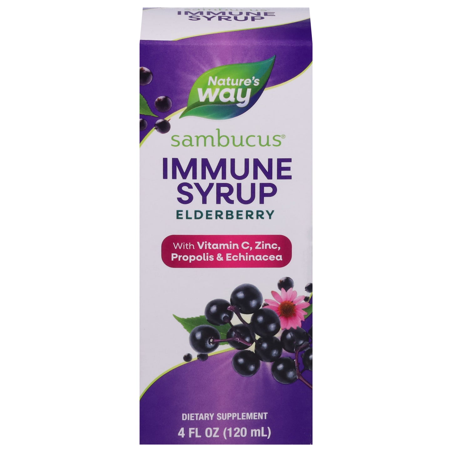 Nature's Way Elderberry Immune Syrup 4 fl oz