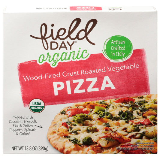 Field Day Organic Wood-Fired Crust Roasted Vegetable Pizza 13.8 oz