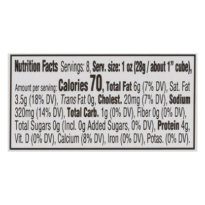 Athenos Chunk Feta Traditional Cheese 8 oz