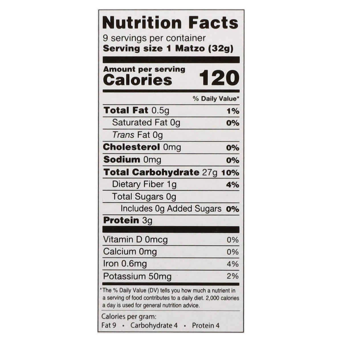 Unsalted Matzos Manischewitz Unsalted Matzos 10 oz – Hudson Grocery Co-Op