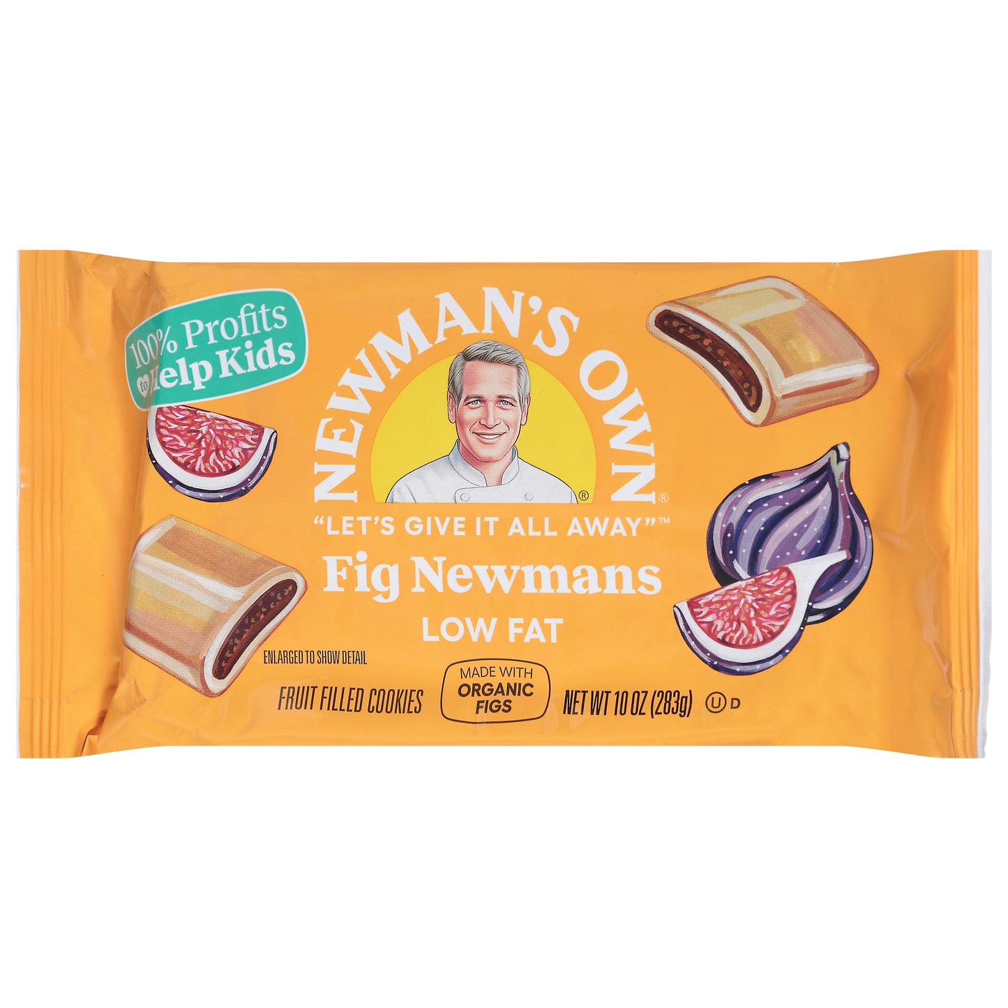 Newman's Own Low Fat Fig Newmans Fruit Filled Cookies 10 oz