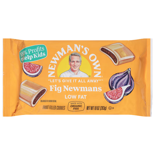 Newman's Own Low Fat Fig Newmans Fruit Filled Cookies 10 oz
