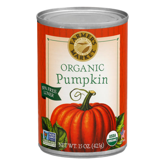 Farmers Market Organic Pumpkin 15 oz