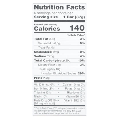 Field Day Apple Cinnamon Fruit & Grain Cereal Bars Packed, Unspecified 6 - 1.3 oz (37 g) Bars