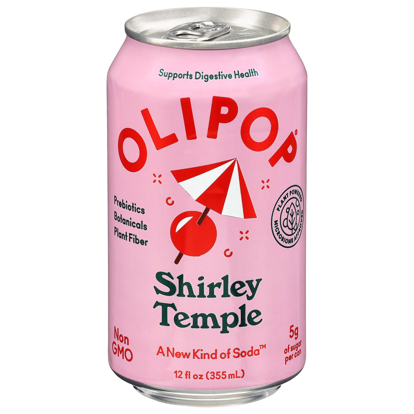 Olipop Shirley Temple Soda 12 fl oz