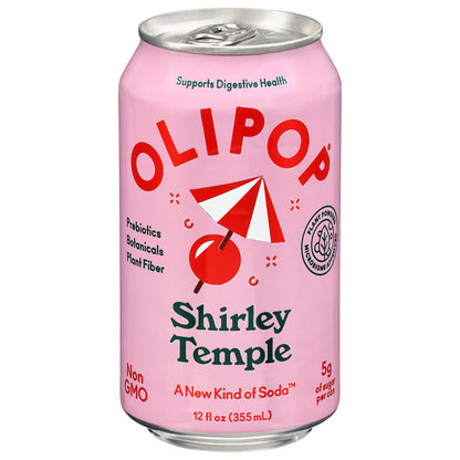 Olipop Shirley Temple Soda 12 fl oz