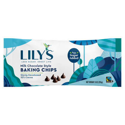 Lily's Milk Chocolate Style Baking Chips 9 oz
